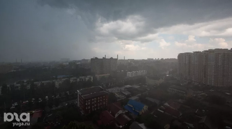 Непогода в Краснодарском крае на старте недели